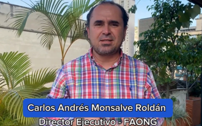 Rendición de Cuentas Escenarios de Incidencia – Carlos Andrés Monsalve Roldán