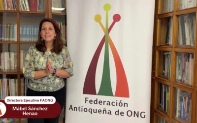 La Federación Antioqueña de ONG – FAONG tiene una nueva líder.