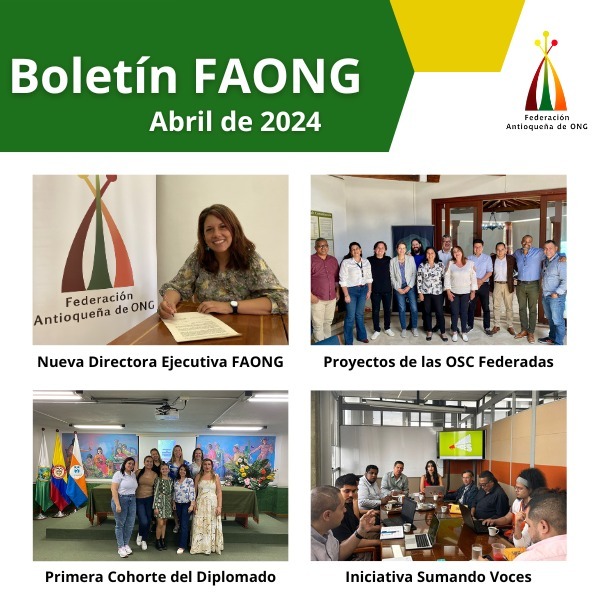 Boletín FAONG – Abril 2024